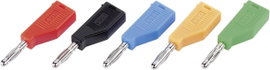 Banándugó Dugó, egyenes Tű átmérő: 4 mm Piros TRU COMPONENTS TC-R8-B19 R