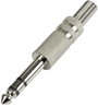 6.35 mm jack dugó, sztereo, fém, Tru Components bélyegkép