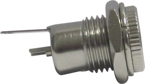 Kisfeszültségű csatlakozó Alj, beépíthető, függőleges 5.5 mm 2.5 mm TRU COMPONENTS 1 db