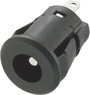 Kisfeszültségű csatlakozó Alj, beépíthető, függőleges 5.8 mm 2.5 mm TRU COMPONENTS 1 db bélyegkép