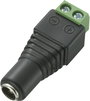 DC tápaljzat 2,5 x 5,5 mm, csavaros bekötés, Tru Components 1570909 bélyegkép