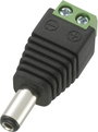 DC tápdugó 2,1 x 5,5 mm, csavaros bekötés, Tru Components 1570700 bélyegkép
