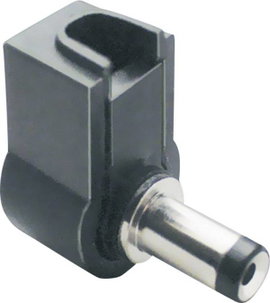 Kisfeszültségű csatlakozó Dugó, hajlított 3 mm 1.1 mm TRU COMPONENTS
