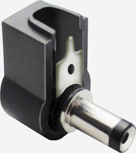 Kisfeszültségű csatlakozó Dugó, hajlított 5.5 mm 2.5 mm TRU COMPONENTS
