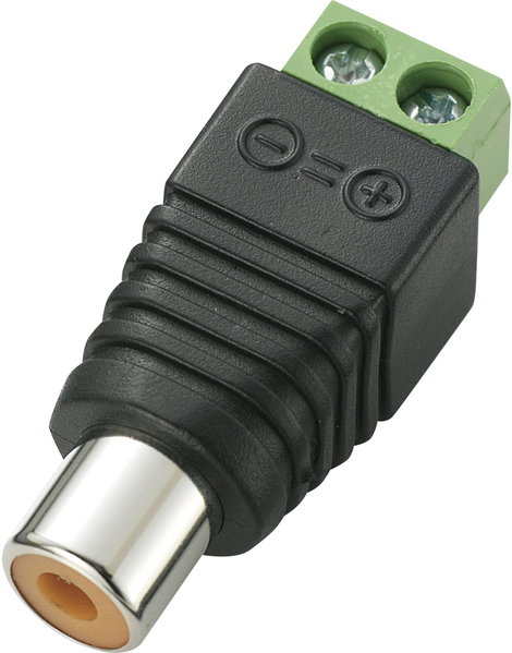 RCA aljzat, csavaros bekötés, Tru Components