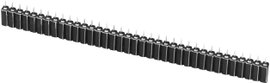 Csatlakozó sor, Tru Components, egyenes RM 2,54 mm, 1 x 40 pól.,
