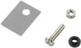 Szerelési anyag készlet félvezető felerősítésre (H x Sz) 18 mm x 13 mm Alkalmas TO-220 TRU COMPONENT bélyegkép