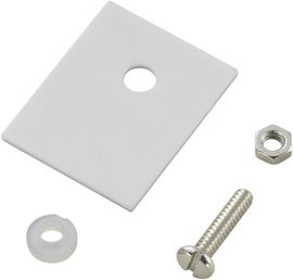 Szerelési anyag készlet félvezető felerősítésre (H x Sz) 22.3 mm x 15.2 mm Alkalmas TO-247 TRU COMPO