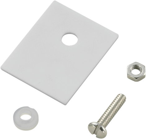 Szerelési anyag készlet félvezető felerősítésre (H x Sz) 22.3 mm x 15.2 mm Alkalmas TO-247 TRU COMPO