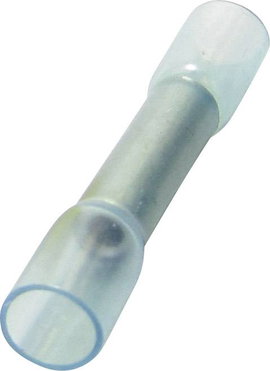 Ütközős összekötő Zsugorcsővel 1.50 mm² 2.50 mm² Teljesen szigetelt Kék TRU COMPONENTS 1583023