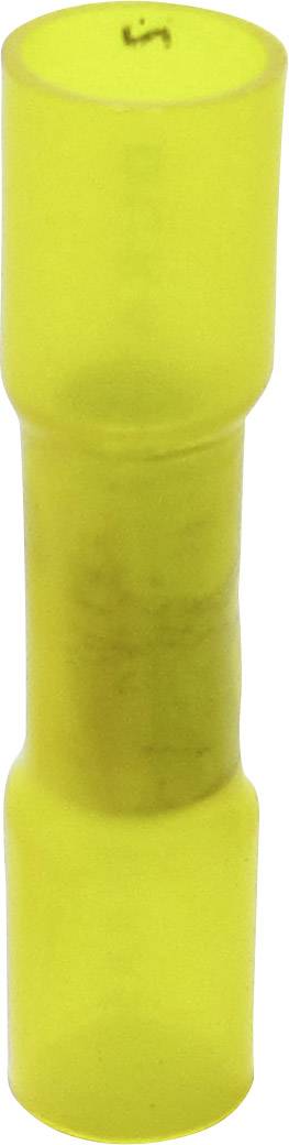 PVC kábelösszekötő Zsugorcsővel 4 mm² 6 mm² Teljesen szigetelt Sárga TRU COMPONENTS 1583182