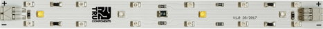 Növénymegvilágító LED szalag, forrasztható, akváriumhoz, 12 V 18 cm, fehér-kék, Tru Components TRU-A