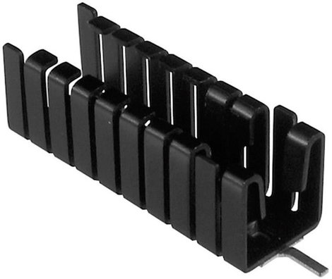 Hűtőborda 16 K/W 38,1 x 12,8 x 12,7 mm TO-220, Tru Components TC-V8508D-203