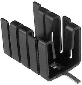 Hűtőborda 21 K/W 19 x 12,8 x 12,7 mm TO-220, Tru Components TC-V8508B-203