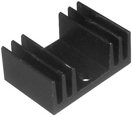 Hűtőborda 12 K/W 29 x 11,5 x 20 mm TO-220, Tru Components TC-V4330N-203