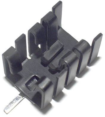Hűtőborda 21 K/W 19 x 12,8 x 12,7 mm TO-220, Tru Components TC-KK8508B