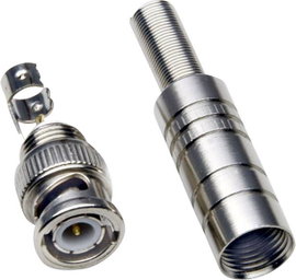 BNC dugó, forrasztható, 50 Ω, Tru Components
