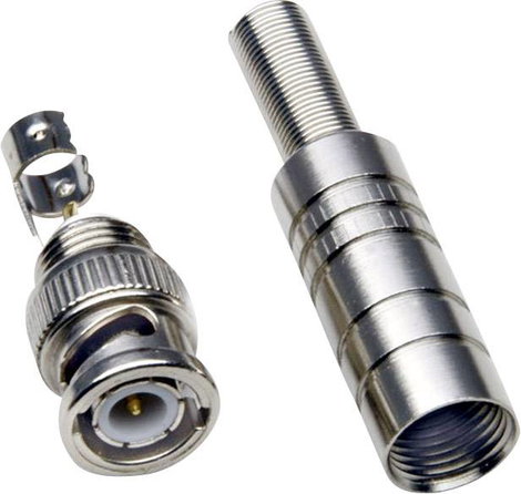 BNC dugó, forrasztható, 50 Ω, Tru Components