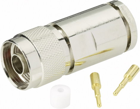 N dugó, egyenes, 50 Ω, Tru Components