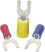 Villás kábelsaru 0.50 mm² 1.50 mm² Lyuk átmérő=8.40 mm Részlegesen szigetelt Piros TRU COMPONENTS 15 2. bélyegkép