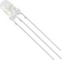 LED 5mm átlátszó piros/kék 1250/1600mcd bélyegkép