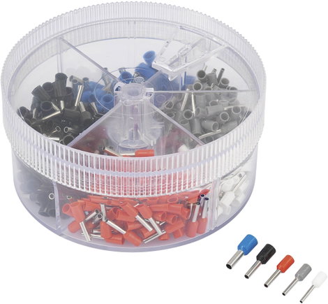 Érvéghüvely készlet, 0.5 - 2.5 mm², Tru Components