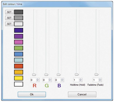 RGB vezérlő LED csíkhoz, Tru Components MS-35 3. kép