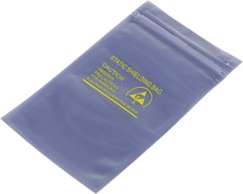 ESD tasak (H x Sz) 127 mm x 76 mm Árnyékoló ESD jelölés S TRU COMPONENTS Újrazárható