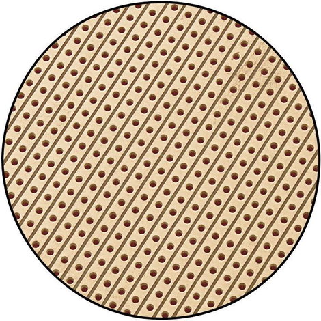 Kisérleti nyáklap 100 x 160 mm, forrasztócsík raszterrel, Tru Components 2. kép