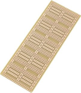Univerzális IC panel 60 x 160 mm, keménypapír, RM 2,54, Tru Components SU527181