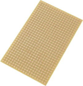 Euro panel Keménypapír (H x Sz) 160 mm x 100 mm 35 µm Raszterméret 5.08 mm TRU COMPONENTS SU527785 1