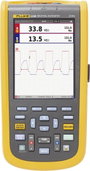 Kézi oszcilloszkóp 20 MHz 2 csatorna, multiméter funkciók, Fluke 123B/EU bélyegkép