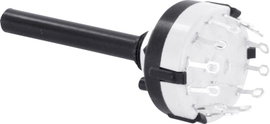 Forgó kapcsoló 0.35 A Kapcsolási pozíciók 3 3 x 30 ° TRU COMPONENTS TC-DS4X3L