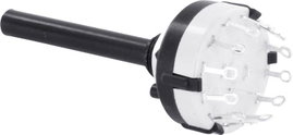 Forgó kapcsoló 0.35 A Kapcsolási pozíciók 3 3 x 30 ° TRU COMPONENTS TC-DS4X3P