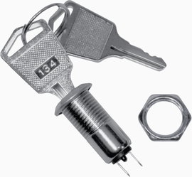 Kulcsos kapcsoló, Tru Components 1 A 125V/AC