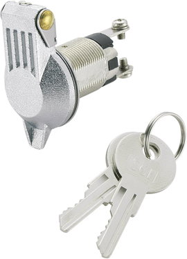 Kulcsos kapcsoló, Tru Components 10 A 24 V/DC