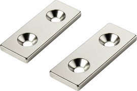 Tartós mágnes Derékszögű N35 Kerethőmérséklet (max.): 80 °C TRU COMPONENTS