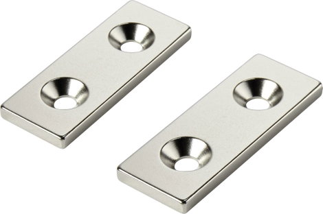 Tartós mágnes Derékszögű N35 Kerethőmérséklet (max.): 80 °C TRU COMPONENTS