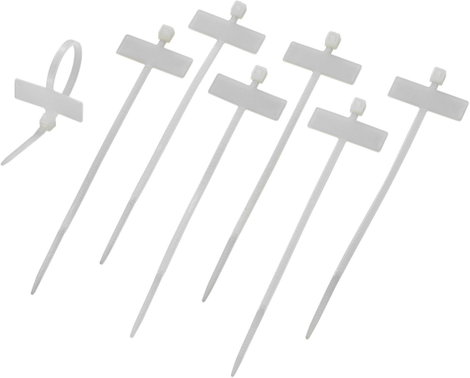 Kábelkötegelő feliratozható 100 db, Tru Components
