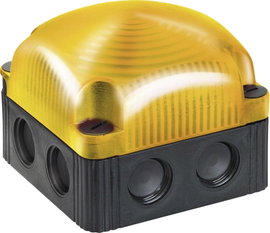 Werma Signaltechnik Jelzőlámpa LED Werma 853.300.55 Sárga Tartós fény 24 V/DC