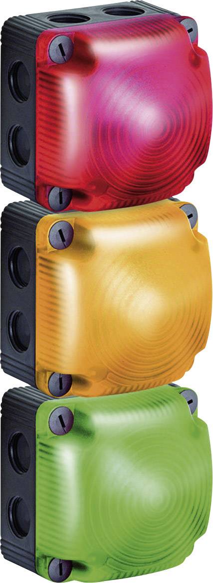 Werma Signaltechnik Jelzőlámpa LED Werma 853.300.55 Sárga Tartós fény 24 V/DC 3. kép