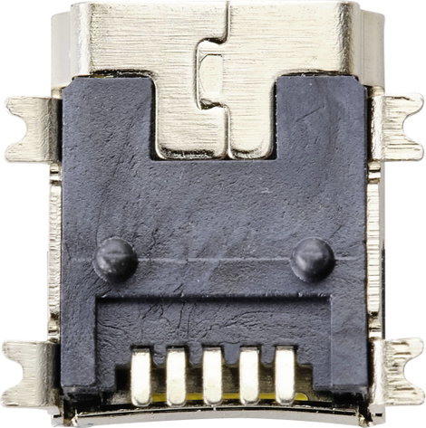 Mini USB B beépíthető alj Alj, beépíthető, vízszintes DS1104-B60SRS DS1104-B60SRS Connfly Tartalom: 2. kép
