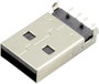 USB A dugó Dugó, beépíthető, vízszintes DS1098-BN0 DS1098-BN0 Connfly Tartalom: 1 db bélyegkép