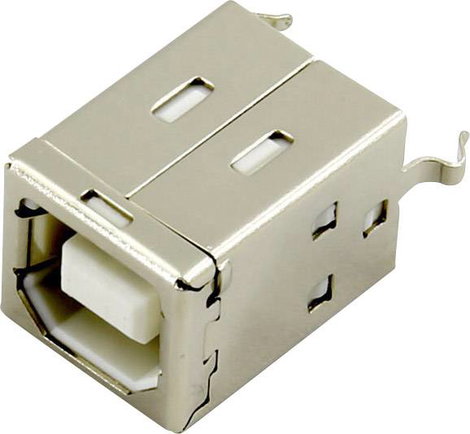 USB B beépíthető alj Alj, beépíthető, függőleges DS1099-01-WN0 DS1099-01-WN0 Connfly Tartalom: 1 db