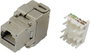 RJ45 csatlakozó aljzat, szerszám mentes, egyenes, Cat6, fém, TRU COMPONENTS 93013c1179 1425903 bélyegkép