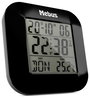 Rádiójel vezérelt digitális ébresztőóra, fekete, Mebus 51510 2. bélyegkép