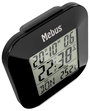 Rádiójel vezérelt digitális ébresztőóra, fekete, Mebus 51510 4. bélyegkép