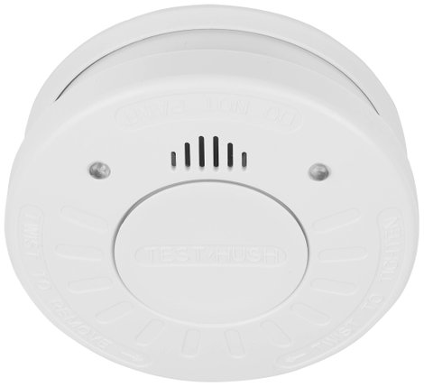 Füstérzékelő, elemes füstjelző, 10 éves élettartalmú elemmel, Smartwares RM520 10.025.28