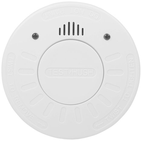 Füstérzékelő, elemes füstjelző, 10 éves élettartalmú elemmel, Smartwares RM520 10.025.28 2. kép