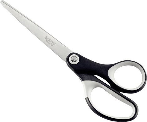 Hosszú pengéjű háztartási olló, konyhai olló 180 mm Leitz Titan 5416-60-95